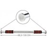 BARRE DE TRACTION PULL-UP BAR 80-130CM